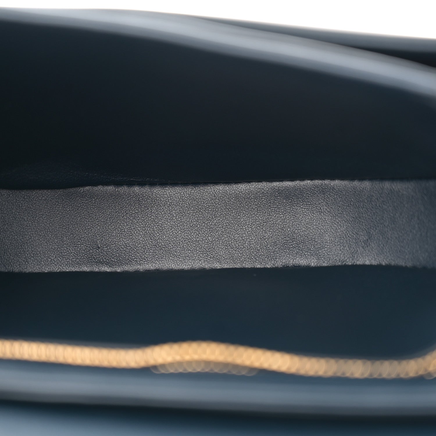 Celine Shiny Calfskin Teen Besace Navy Blue 5 of 12