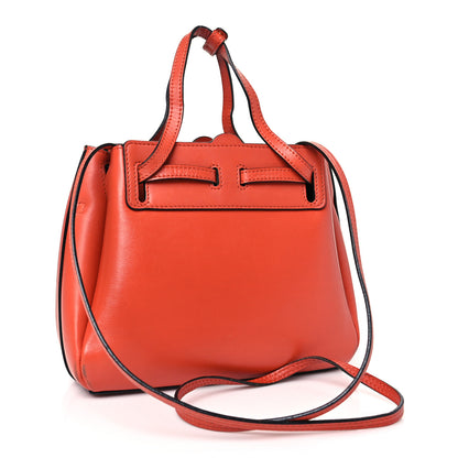 Loewe Boxcalf Mini Lazo Tote Vermillion 3 of 11