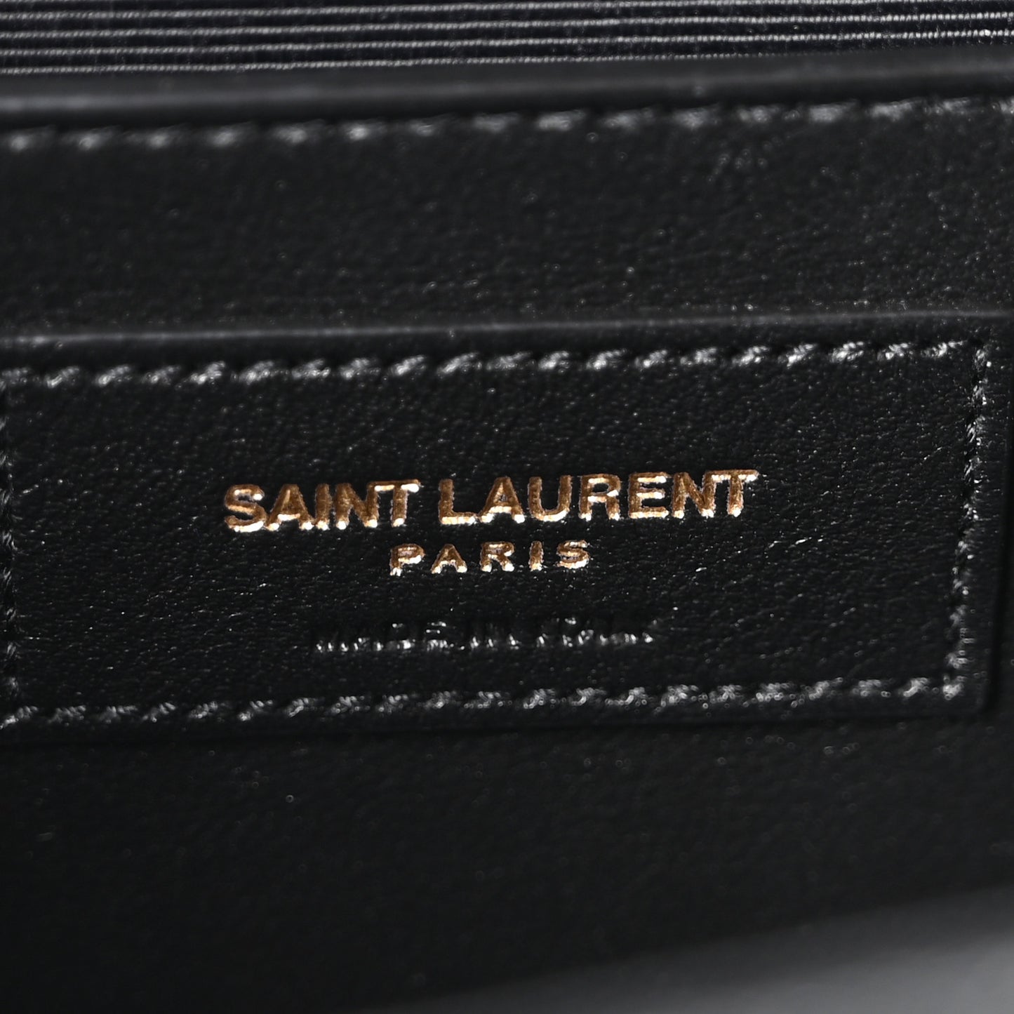 Lambskin Mixed Matelasse Triquilt Medium Monogram Satchel Black