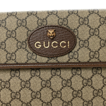 Gucci GG Supreme Monogram Neo Vintage Web Belt Bag Brown 8 of 11
