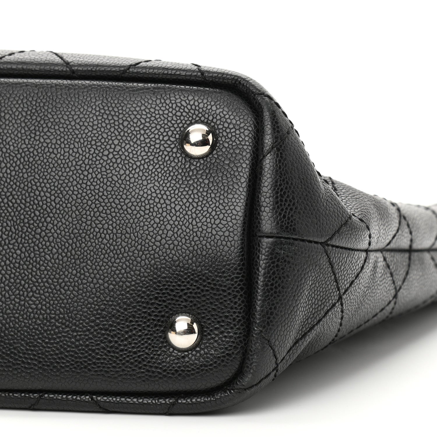 Chanel Grained Calfskin Shopping Fever Tote Black 11 of 16
