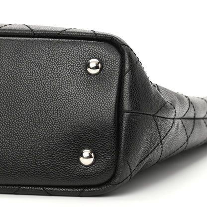Chanel Grained Calfskin Shopping Fever Tote Black 11 of 16