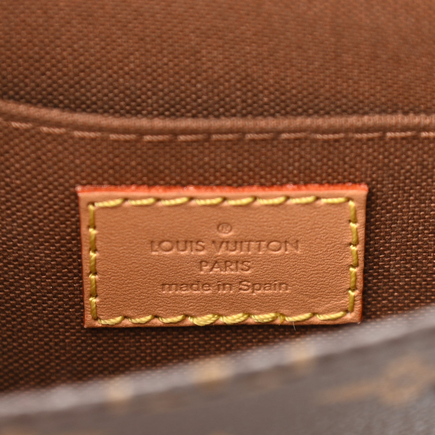 Louis Vuitton Monogram Petit Sac Plat 8 of 9