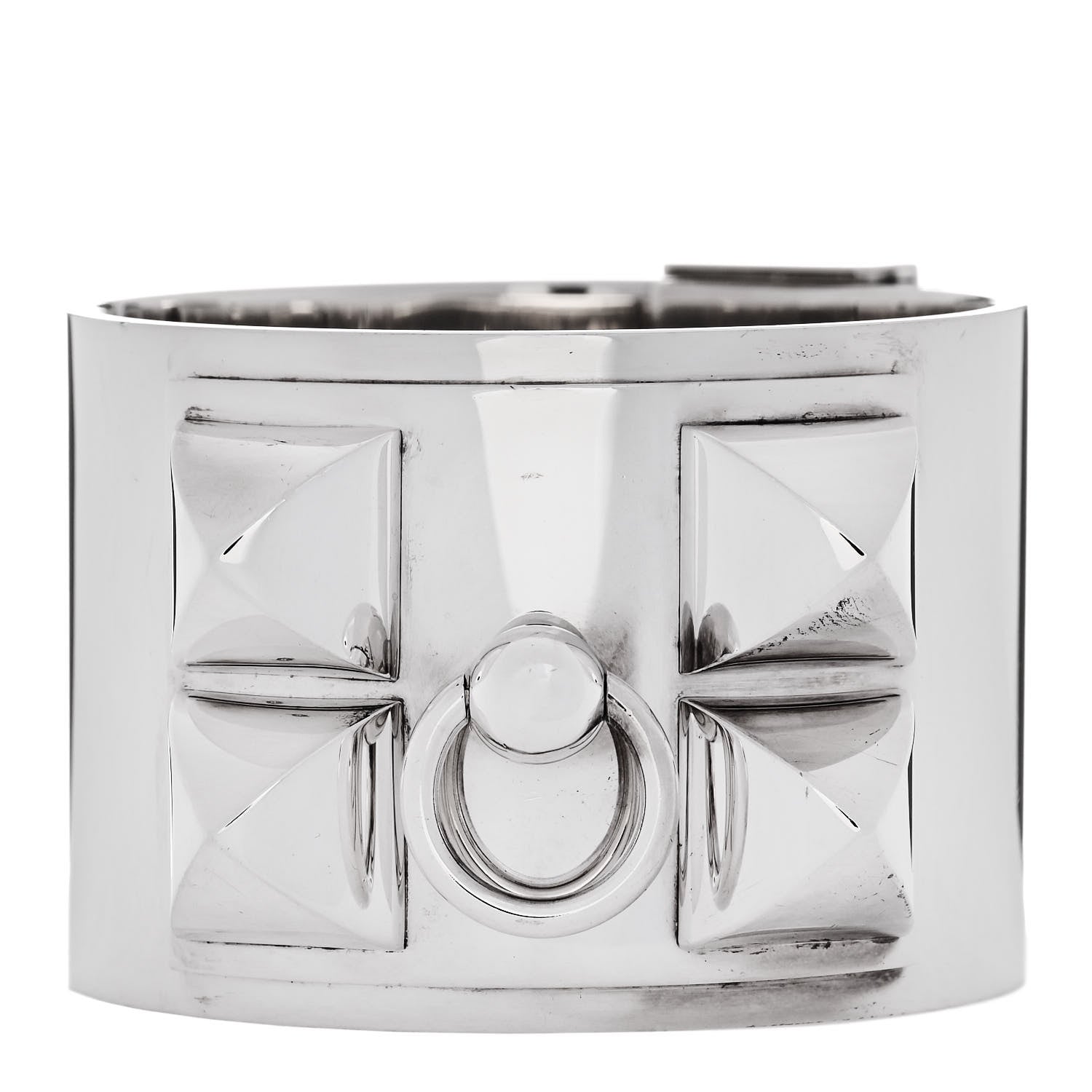 Hermes Sterling Silver Collier De Chien Bracelet SH 2 of 5