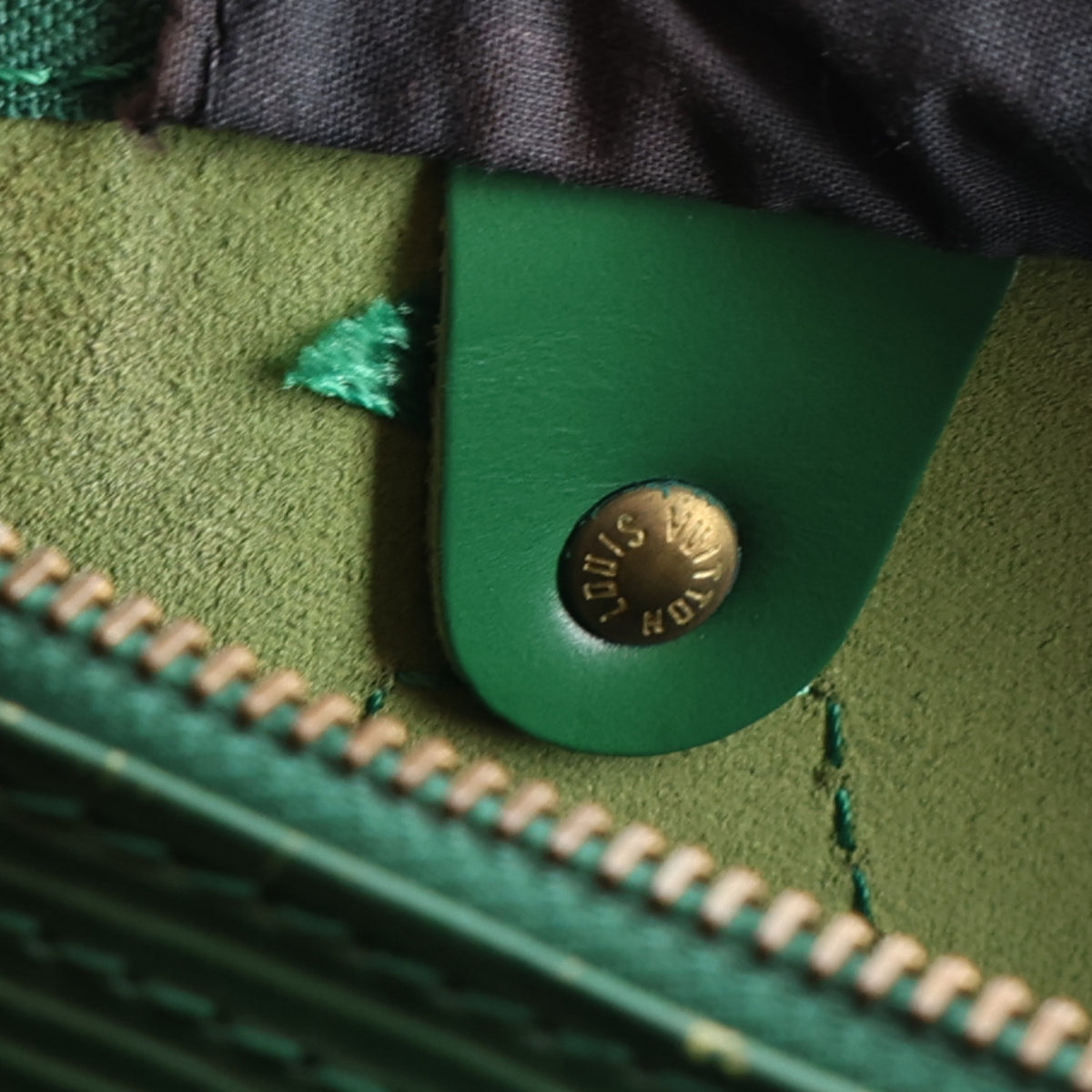 Louis Vuitton Epi Speedy 30 Borneo 3 of 14