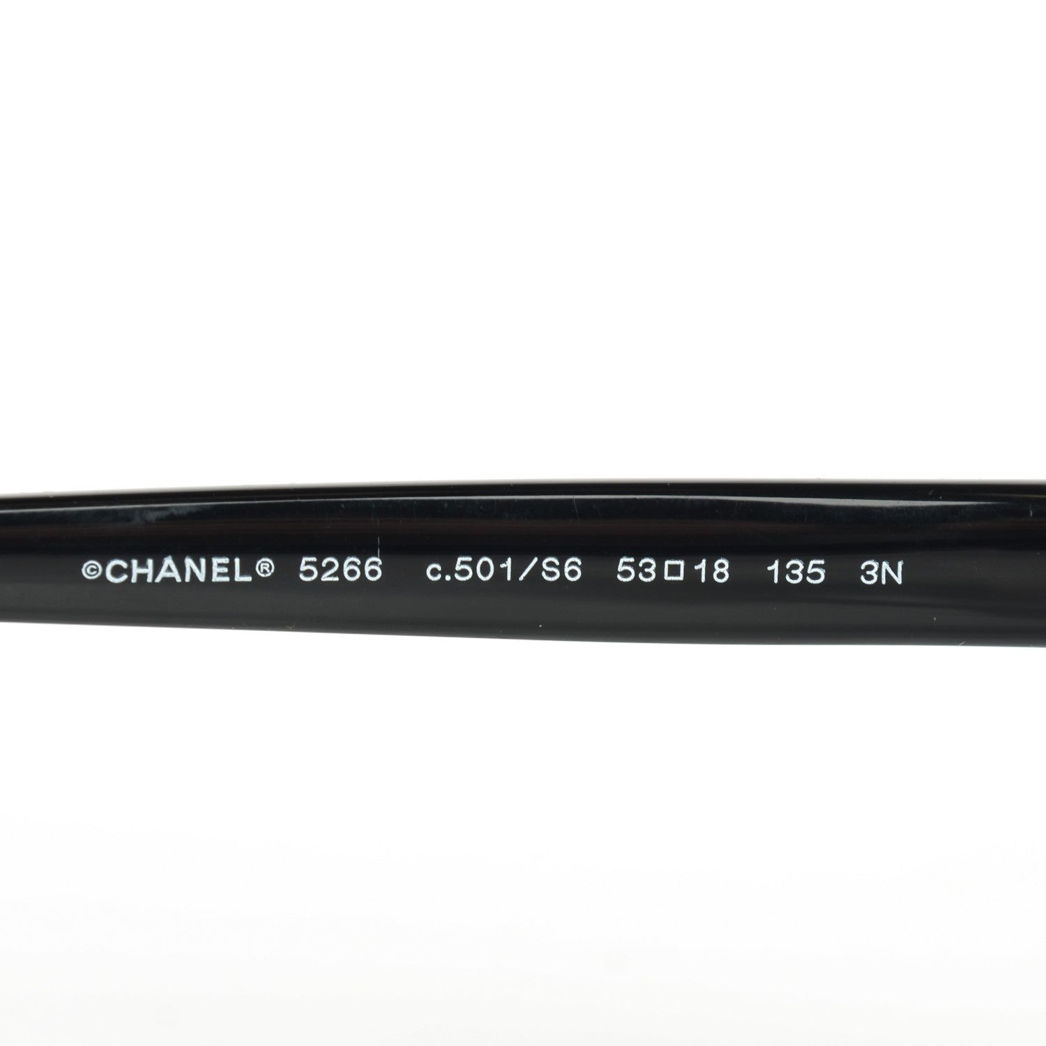 Chanel CC Sunglasses 5266 Black 3 of 5