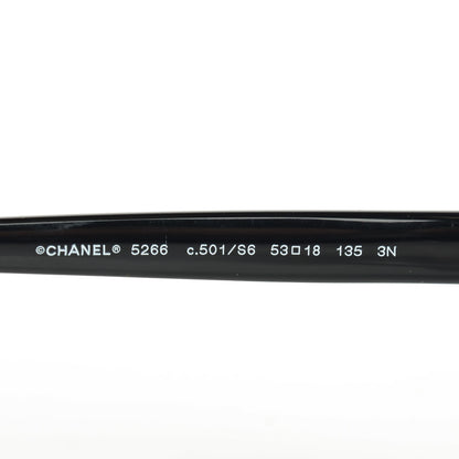 Chanel CC Sunglasses 5266 Black 3 of 5