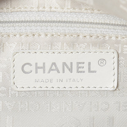 Chanel Caviar Square Stitched Small Bowler Light Green 8 of 13