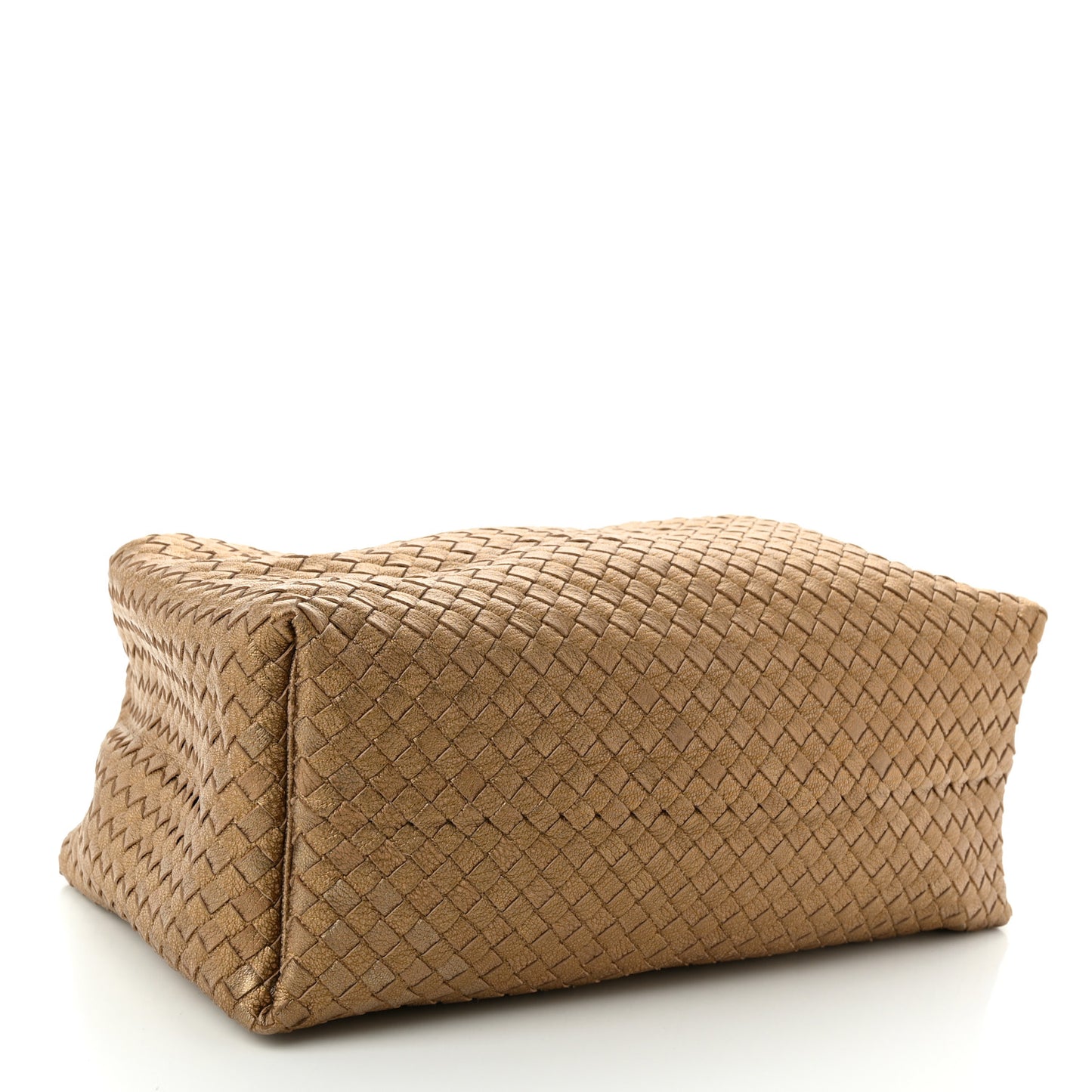 Chevre Intrecciato Sloane Hobo Ottone