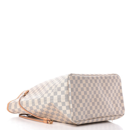 Louis Vuitton Damier Azur Neo Neverfull GM Rose Ballerine 4 of 11