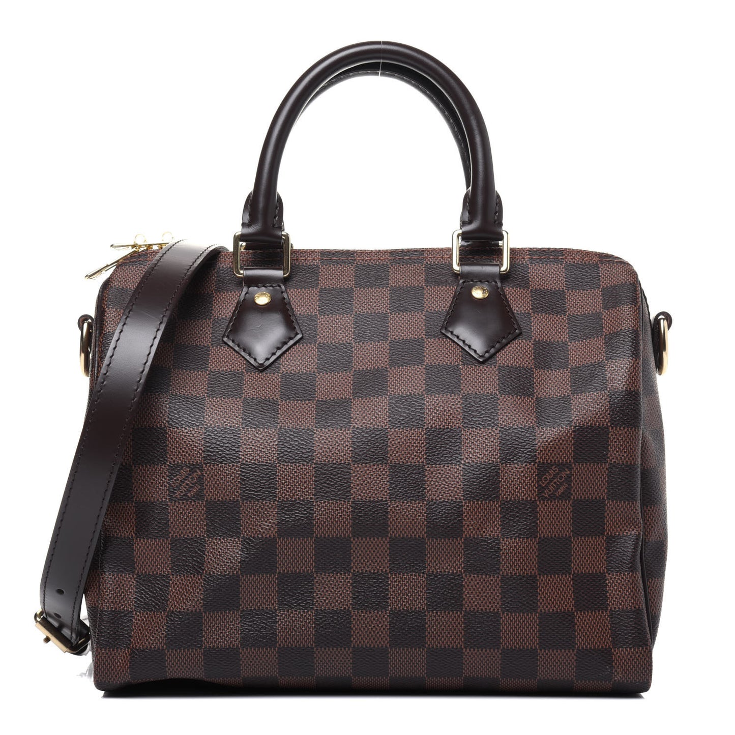 Damier Ebene Speedy Bandouliere 25