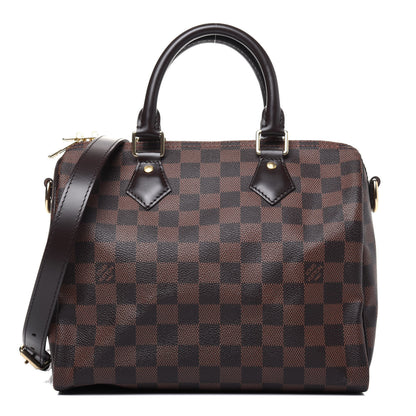 Louis Vuitton Damier Ebene Speedy Bandouliere 25 1 of 21