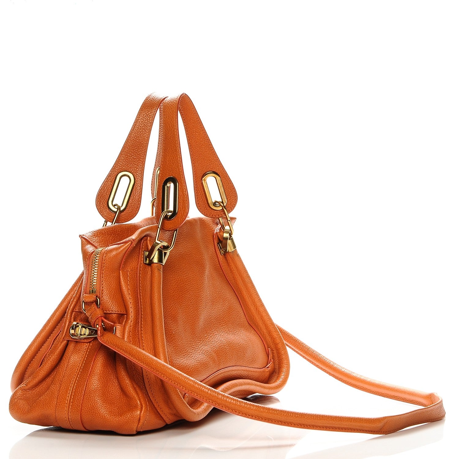 Chloe Calfskin Medium Paraty Indian Summer 3 of 8