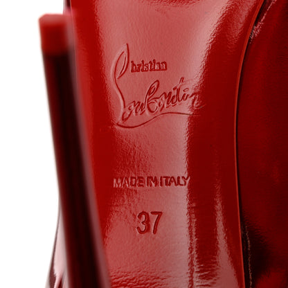 Christian Louboutin Metallic Patent Psychic So Kate 100 Pumps 37 Loubi 7 of 9
