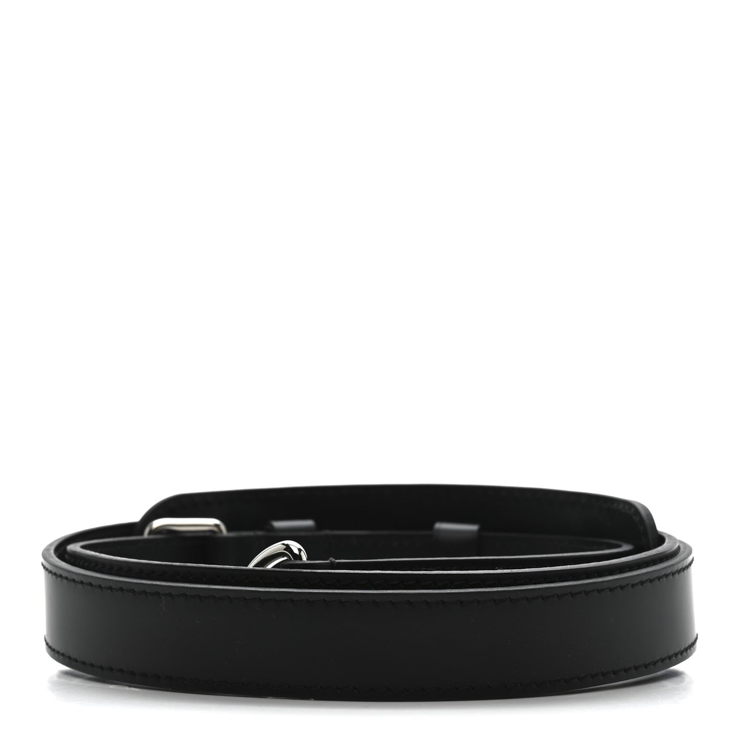 Calfskin Adjustable Keepall Bandouliere Shoulder Strap Black