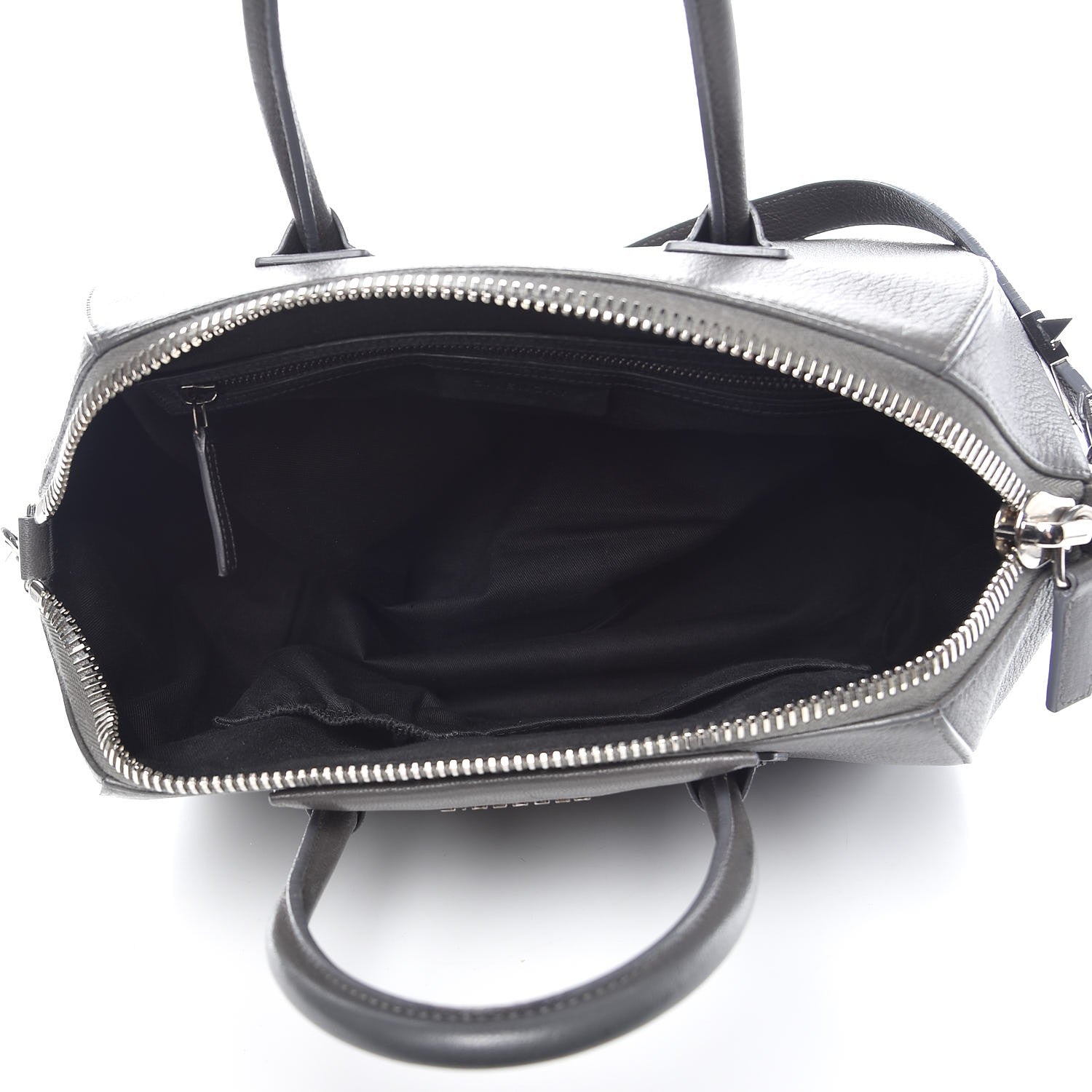 Givenchy Sugar Goatskin Medium Antigona Dark Grey 6 of 15