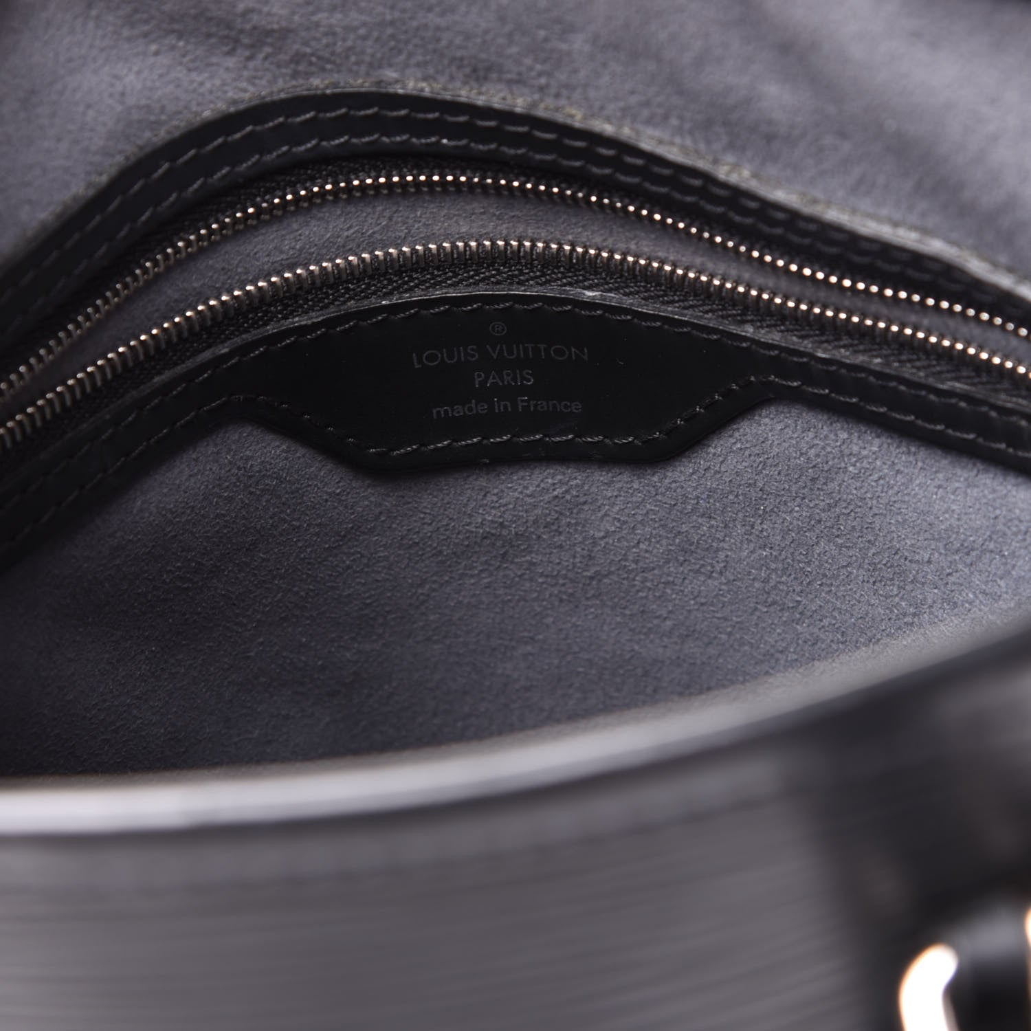 Louis Vuitton Epi Petit Bucket 23 Black 7 of 10