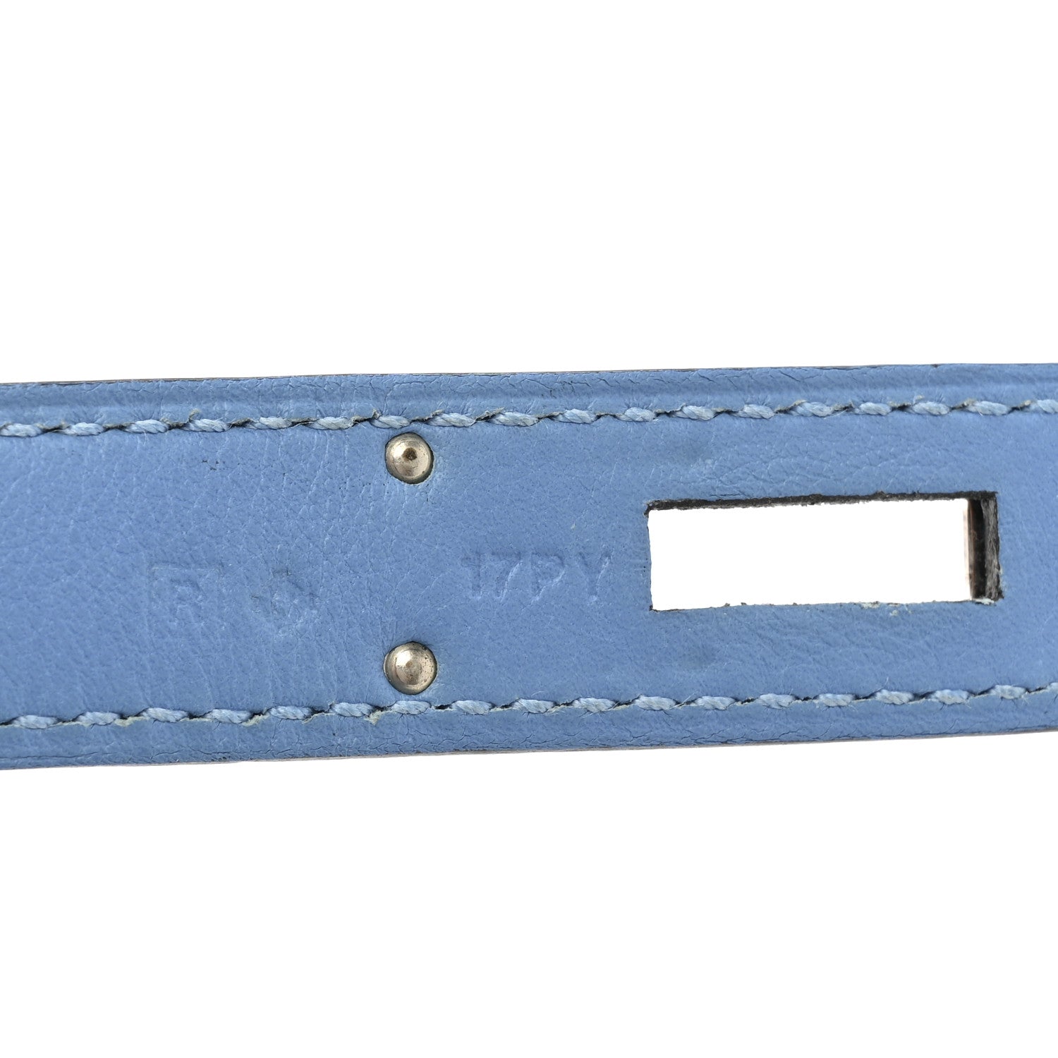 Hermes Taurillon Clemence Swift Jypsiere 28 Bleu Paradis 7 of 12