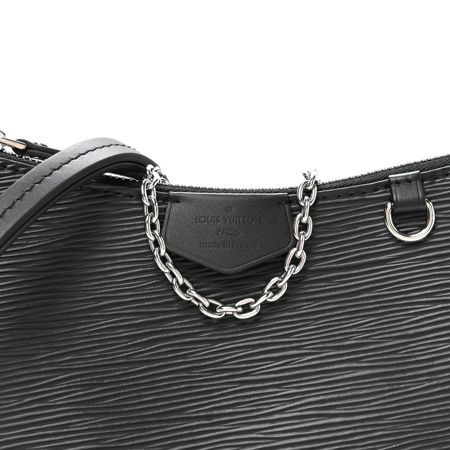Louis Vuitton Epi Easy Pouch On Strap Black 7 of 10