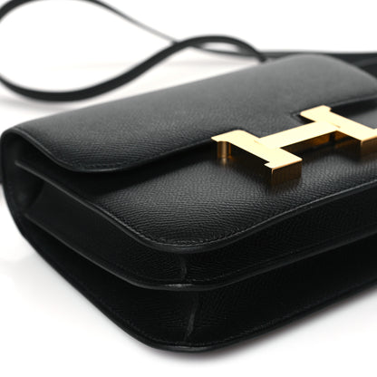Hermes Epsom Constance 18 Black 9 of 11