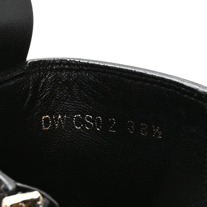 Valentino Garavani Calfskin Rockstud VLOGO Uniqueform Chelsea 55/85mm Flatform Ankle Boots 38.5 Black 8 of 10