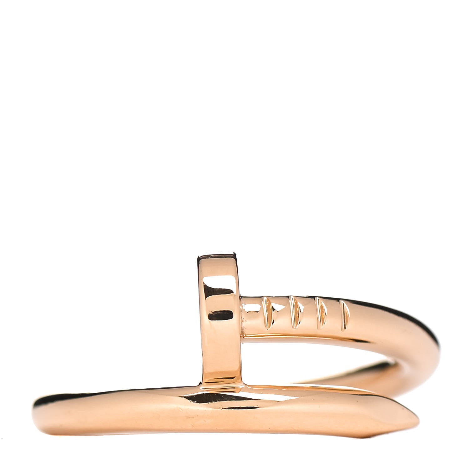 Cartier 18K Yellow Gold Juste Un Clou Ring 55 7.25 1 of 5