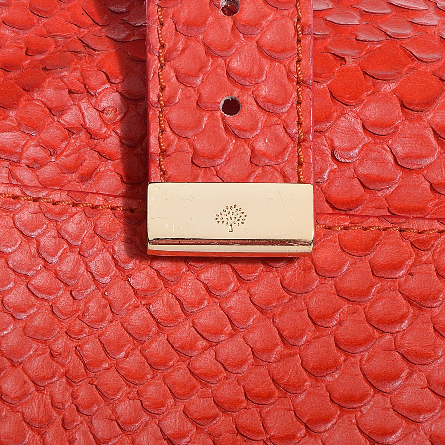 Silky Snake Print Alexa Flame