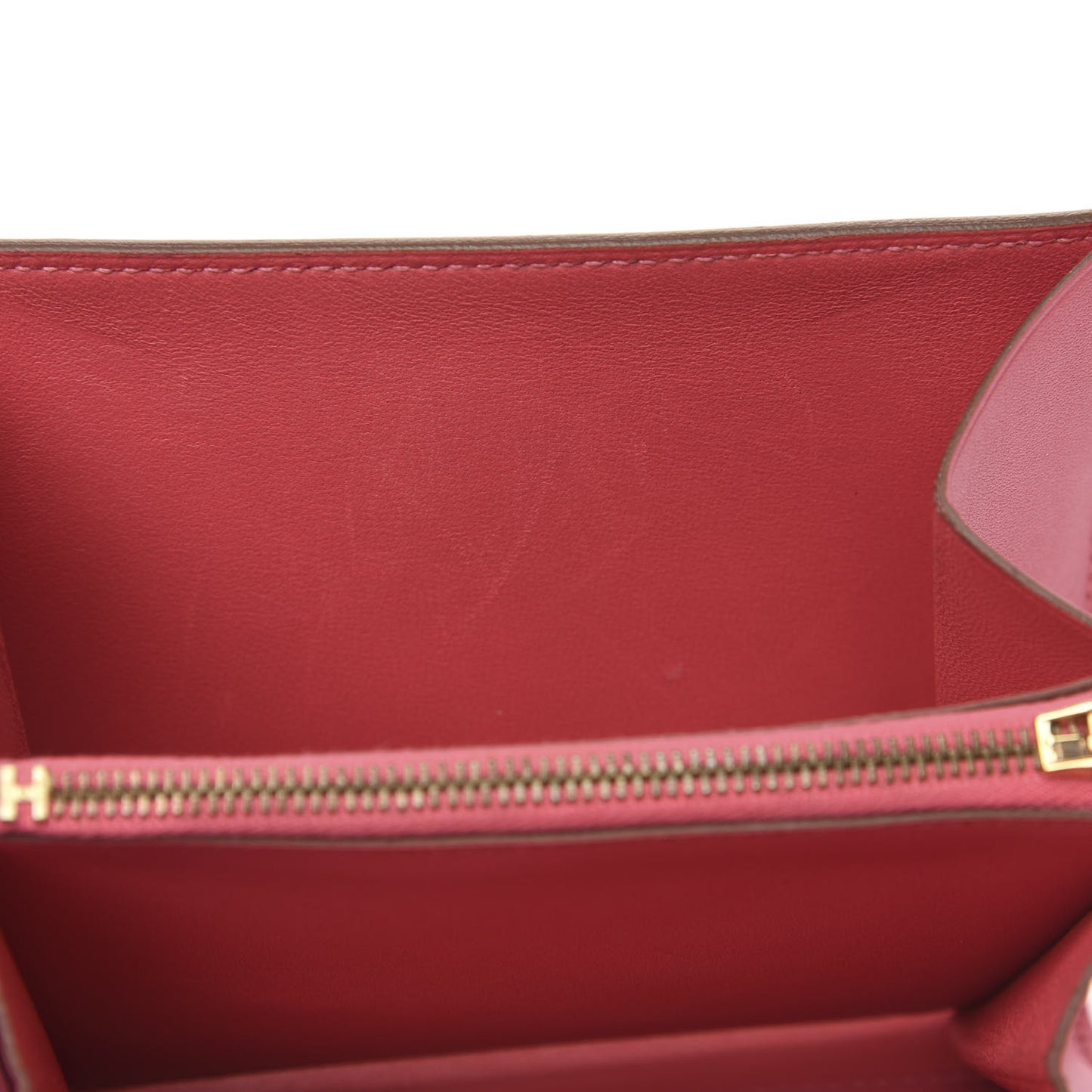 Tadelakt Constance Short Wallet Rose Lipstick