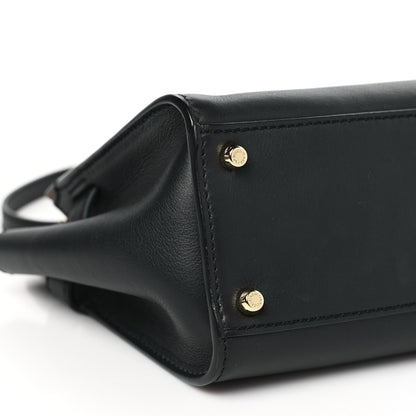 Dolce & Gabbana Calfskin Small Sicily 62 Soft Bag Black 7 of 8