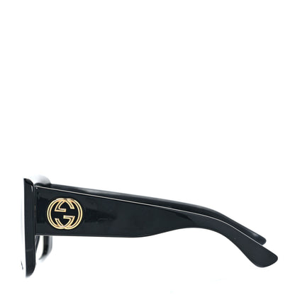 Gucci Acetate Square Frame Sunglasses GG0141SN Black 2 of 7