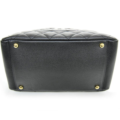 Chanel Caviar Quilted Petit Timeless Tote PTT Black 4 of 11