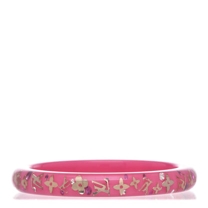 Louis Vuitton Resin Swarovski Inclusion Bracelet PM Framboise 1 of 3
