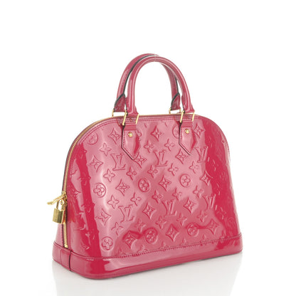 Louis Vuitton Vernis Alma PM Rose Indien 3 of 7