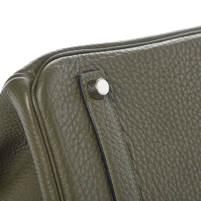 Hermes Togo Birkin 35 Vert Olive 6 of 32