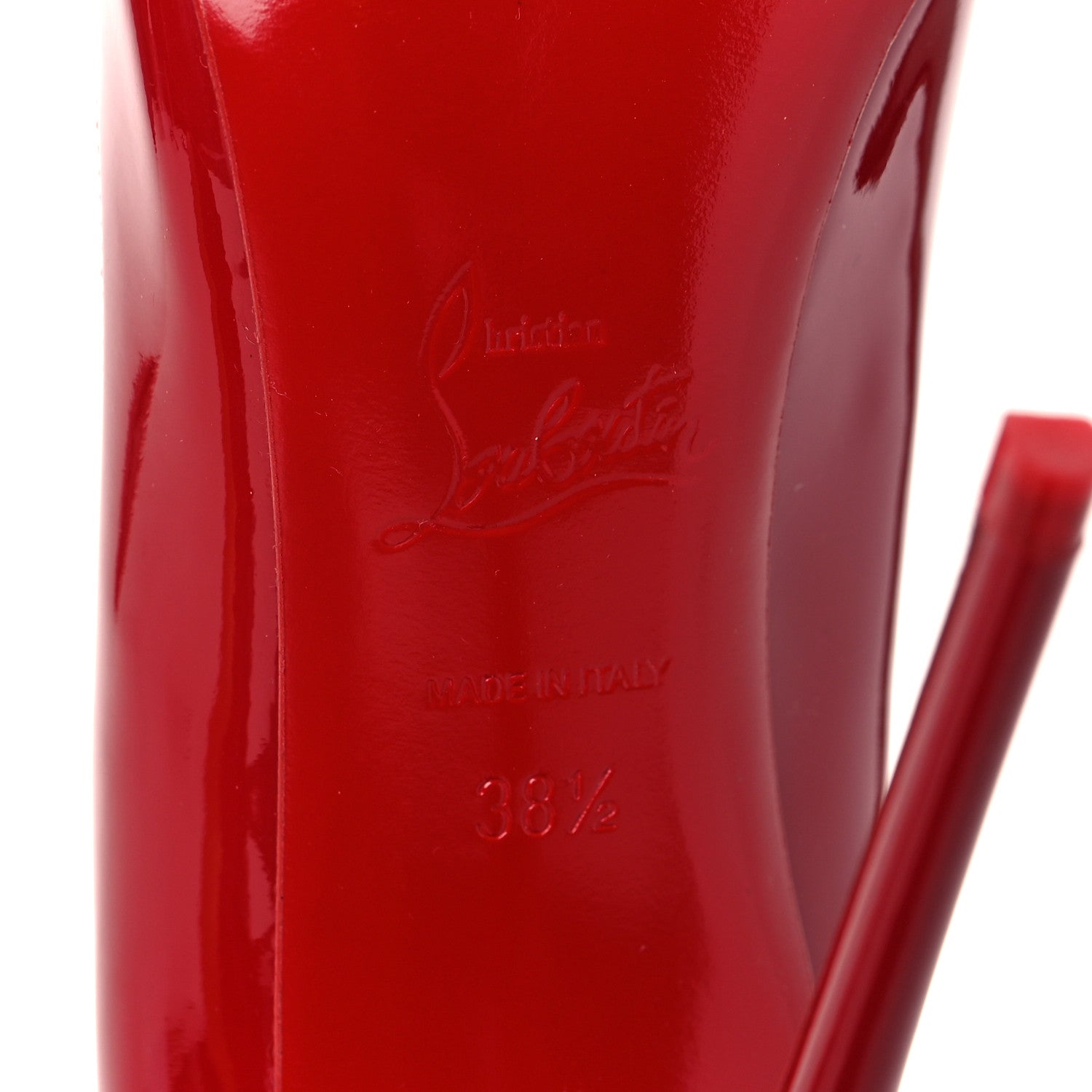 Christian Louboutin Patent So Kate 120 Pumps 38.5 Red 6 of 7
