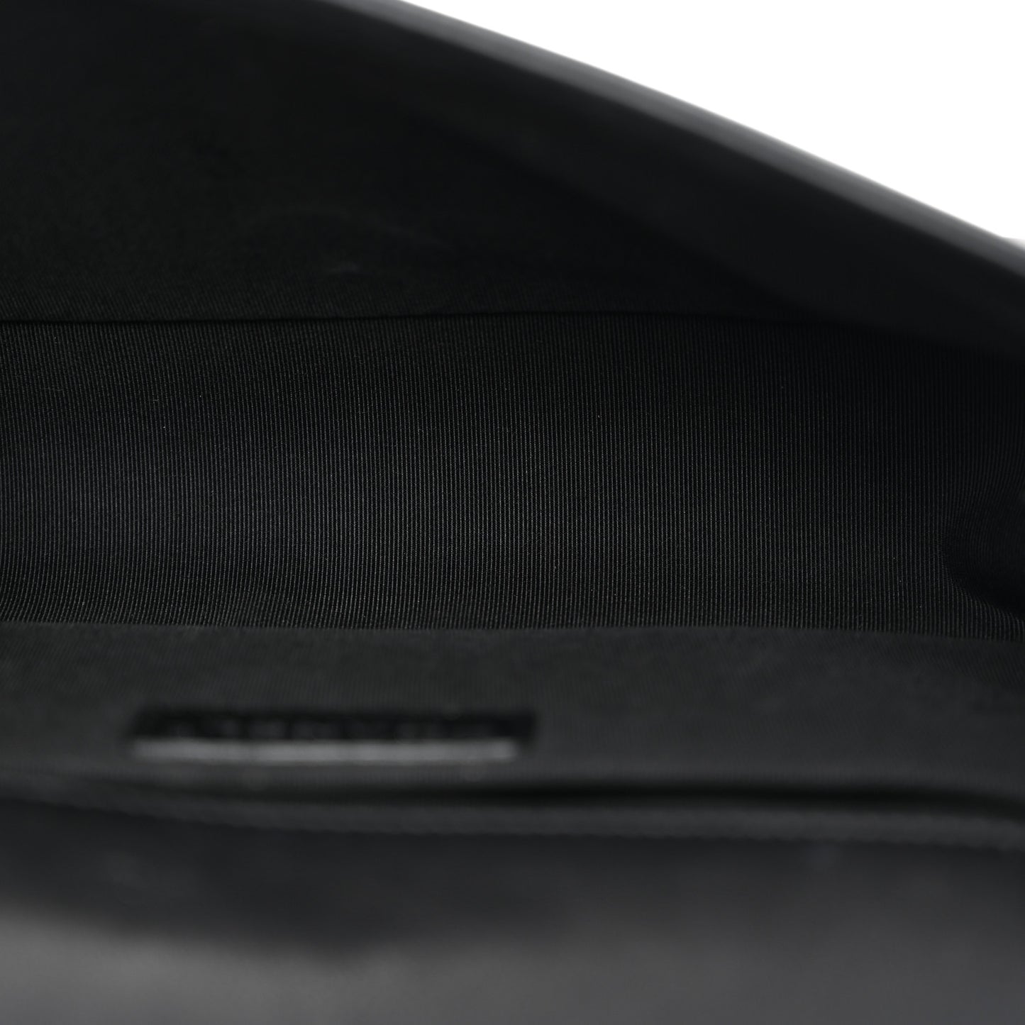 Calfskin Quilted Medium Boy Flap Black