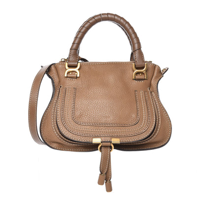 Chloe Calfskin Mini Marcie Satchel Nut 1 of 11