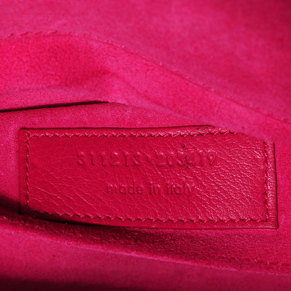 Saint Laurent Calfskin Y Ligne Clutch Fuchsia 7 of 7