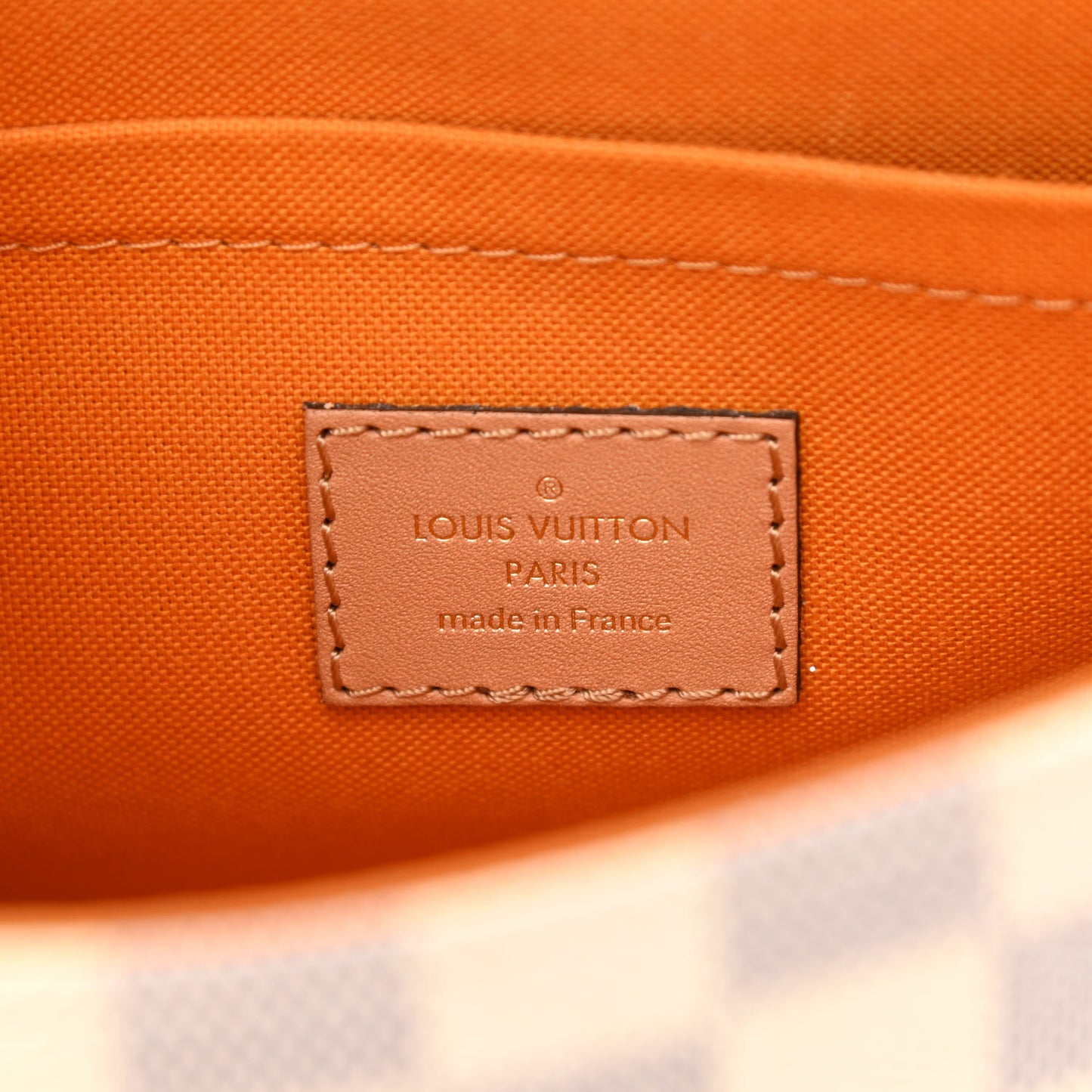 Damier Azur Braided Croisette Rose