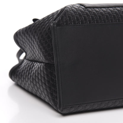 Gucci Soft Microguccissima Medium Tote Black 9 of 13