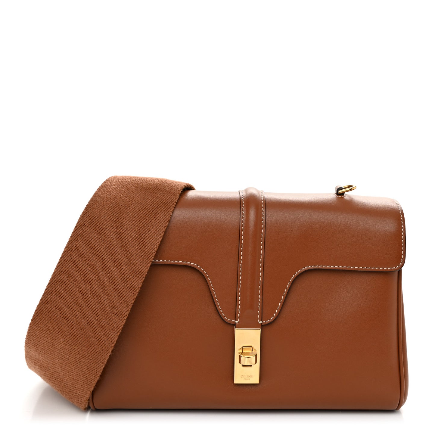 Smooth Calfskin Teen Soft 16 Shoulder Bag Tan