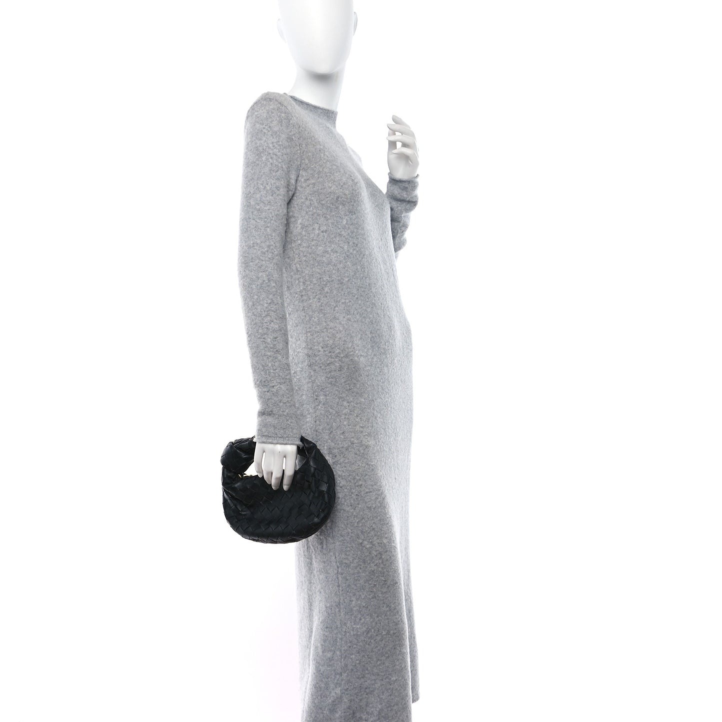 Nappa Intrecciato Mini Jodie Black