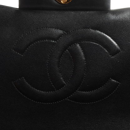 Chanel Lambskin XL Jumbo Flap Black 6 of 9