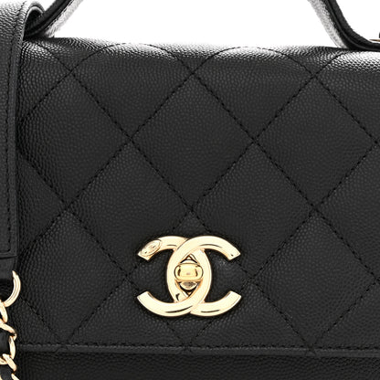 Chanel Caviar Quilted Small Business Affinity Flap Black 8 of 13
