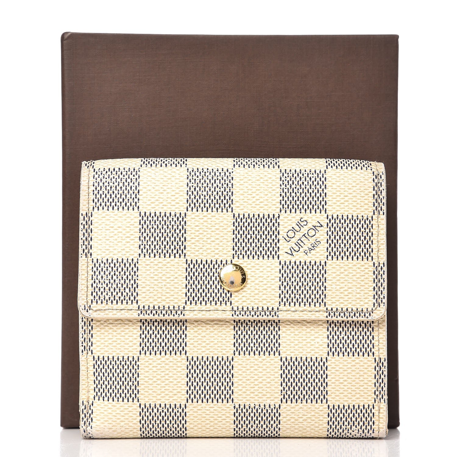 Louis Vuitton Damier Azur Elise Wallet 12 of 12