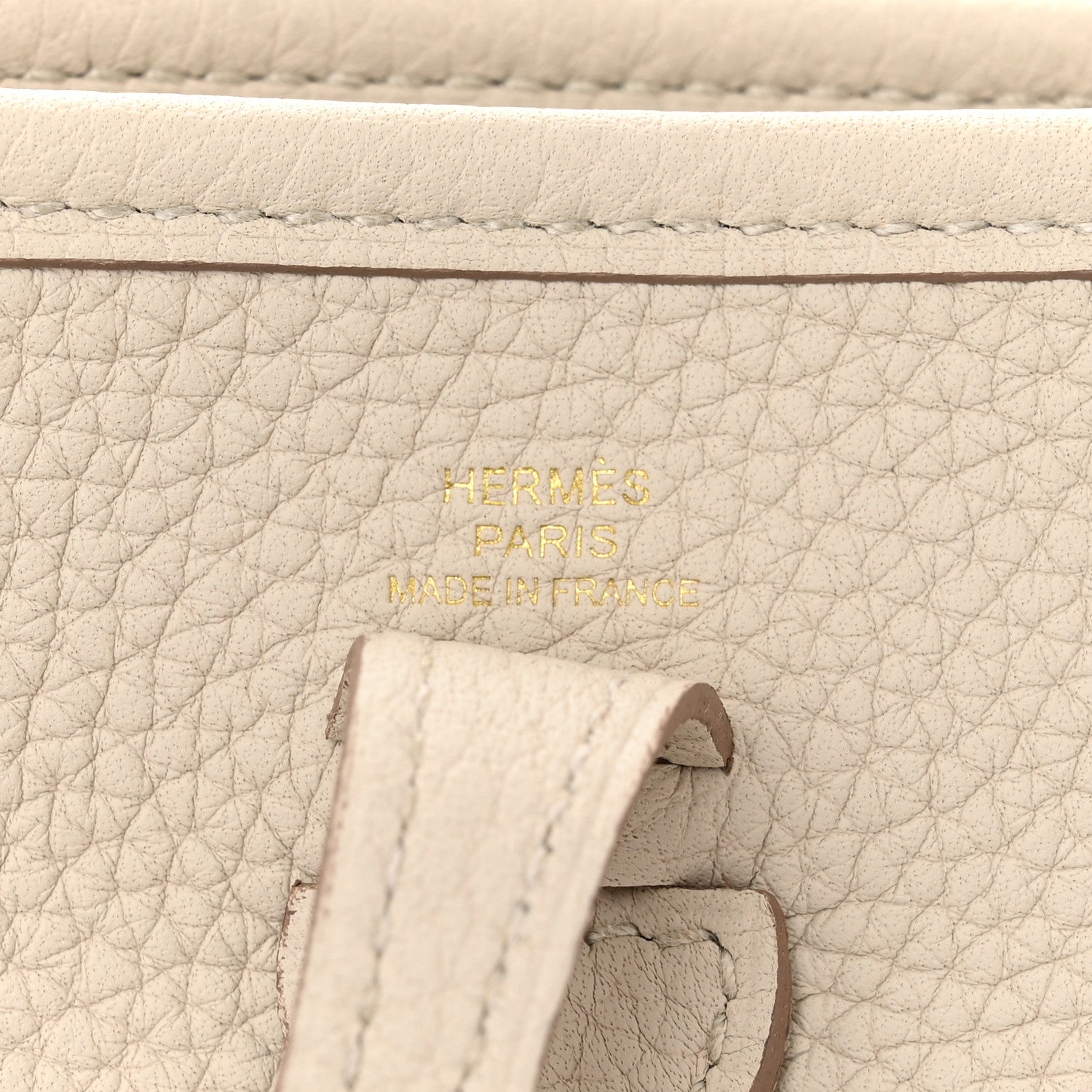 Hermes Taurillon Clemence Amazone Evelyne TPM Beton 6 of 11