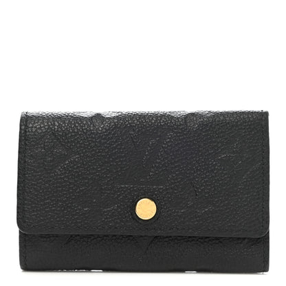 Louis Vuitton Empreinte Multicles 6 Key Holder Black 1 of 8
