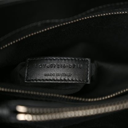 Saint Laurent Calfskin Y Quilted Monogram Medium Loulou Chain Satchel Black 7 of 10