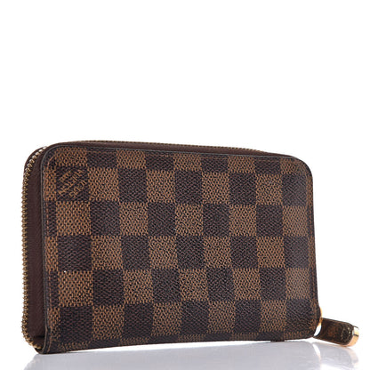 Louis Vuitton Damier Ebene Zippy Compact Wallet 3 of 7