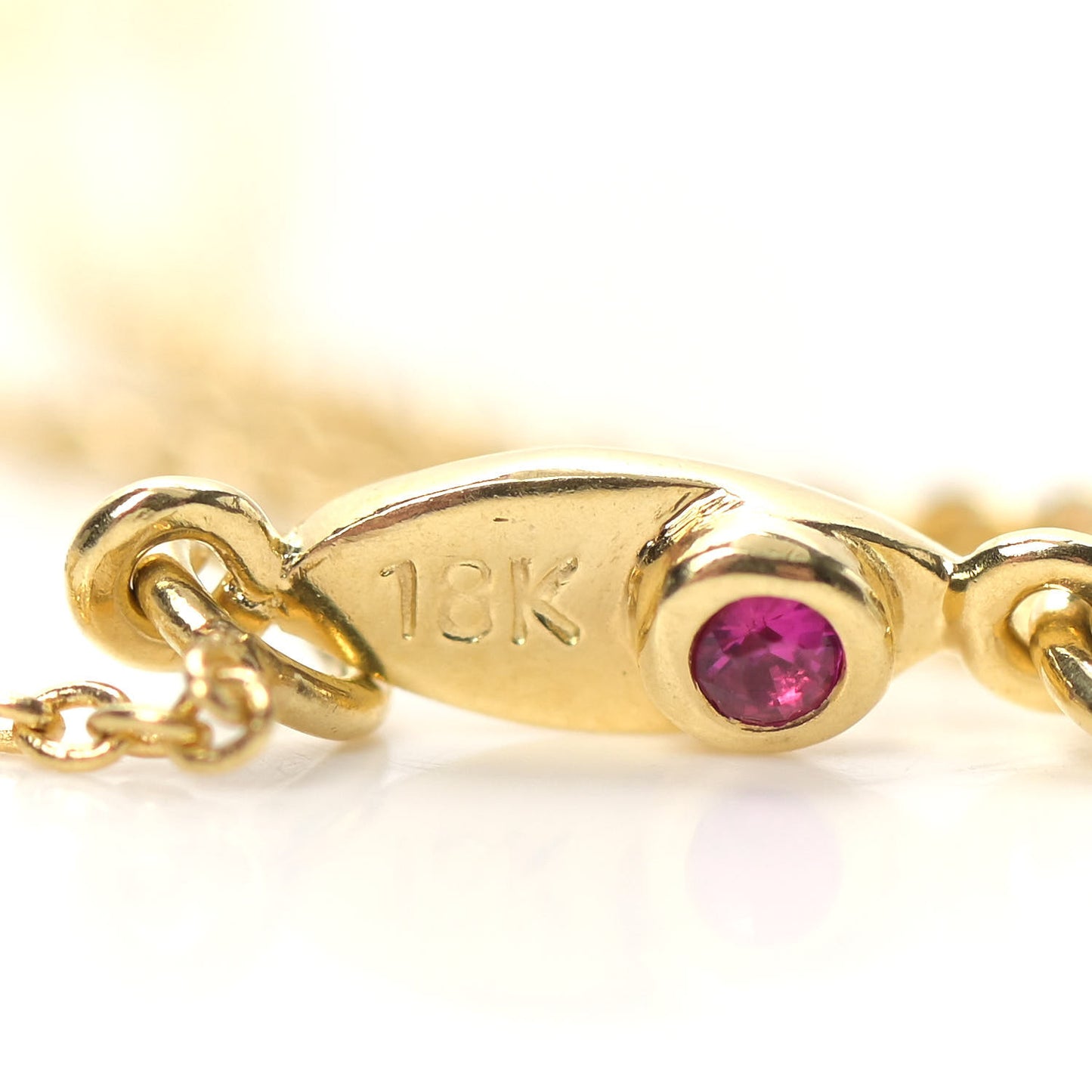 18K Yellow Gold Diamond Tiny Treasures Initial P Pendant Necklace